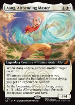 Aang, Airbending Master Avatar- The Last Airbender Eternal Bordless